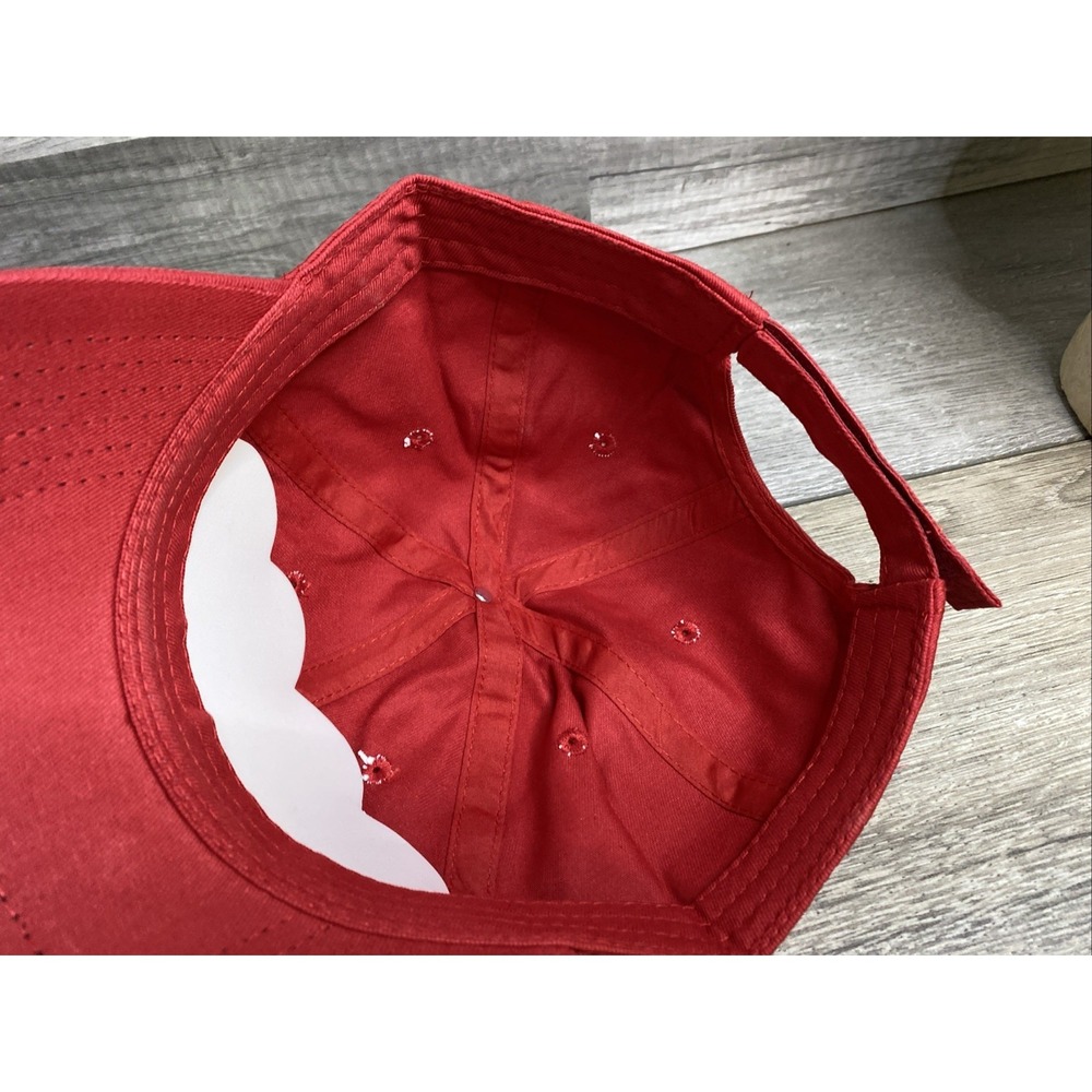 Coca-Cola Zero Sugar Black Embroidered Logo Red Baseball Cap Adjustable Back NEW - Picture 7 of 7